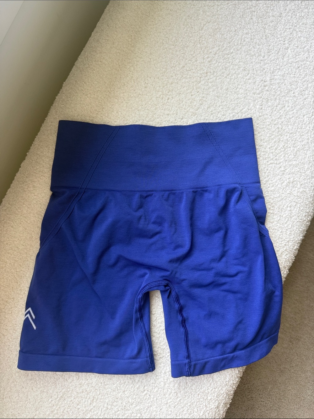 Oner Active Blue Women's High-Waist Performance Shorts